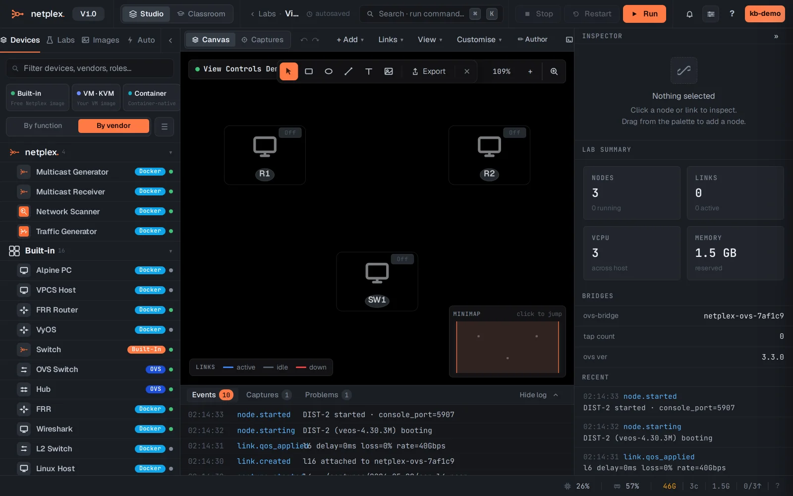 Step 2: Zoom, fit, minimap and view options