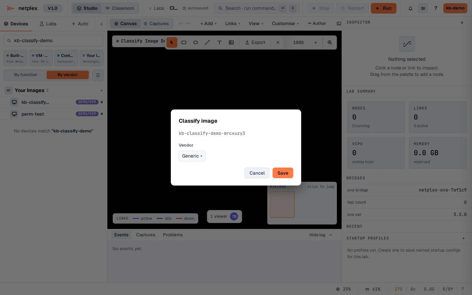 Step 1: Classify an unrecognised image to a vendor