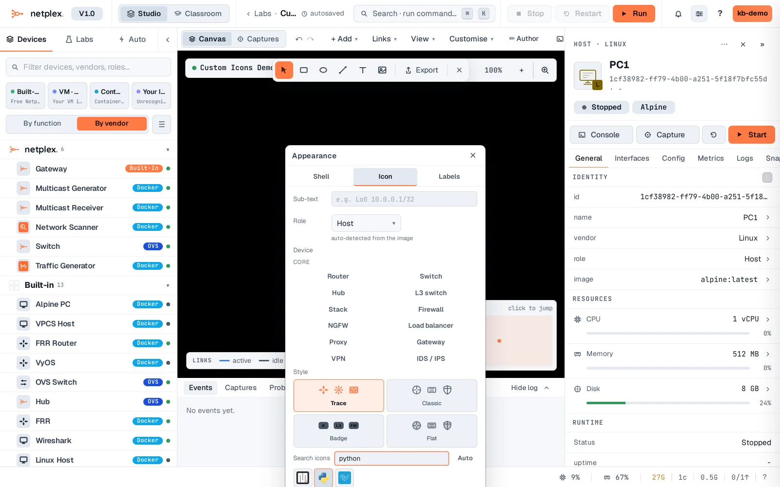 Step 2: Give a node a custom icon