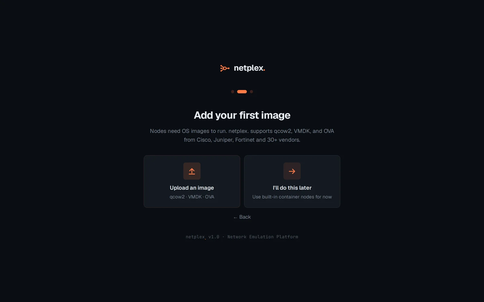Step 2: What a brand-new account sees first