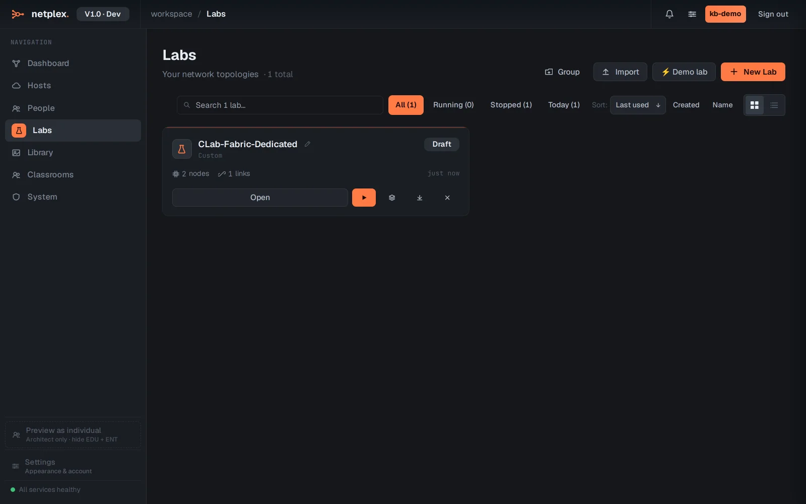 Step 1: Import a ContainerLab topology