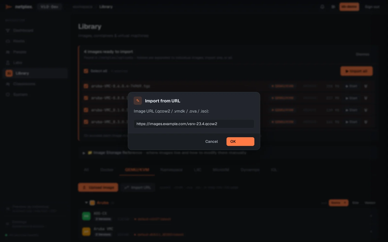 Step 2: Import an image from a URL
