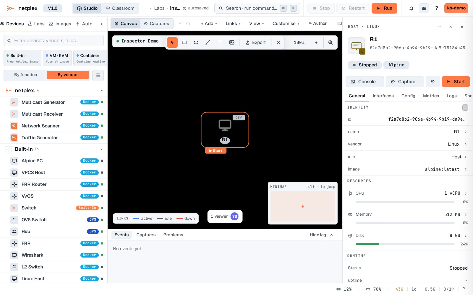 Step 1: The node Inspector