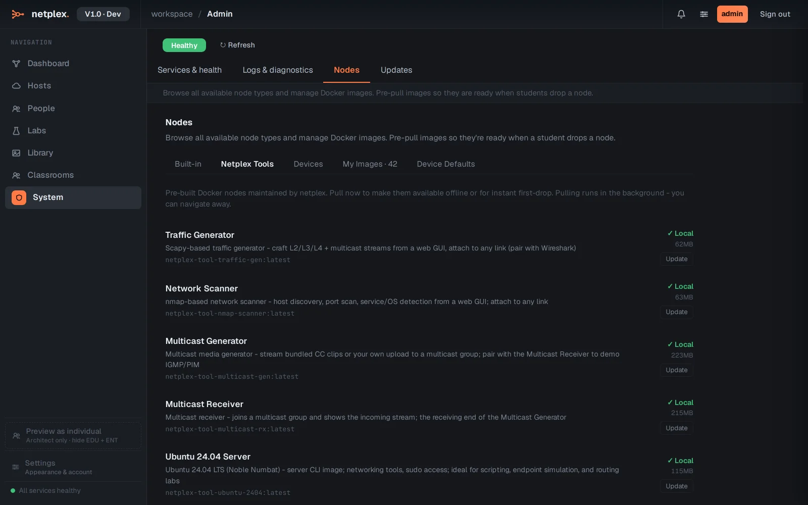 Step 1: Pre-pull tool images for offline use
