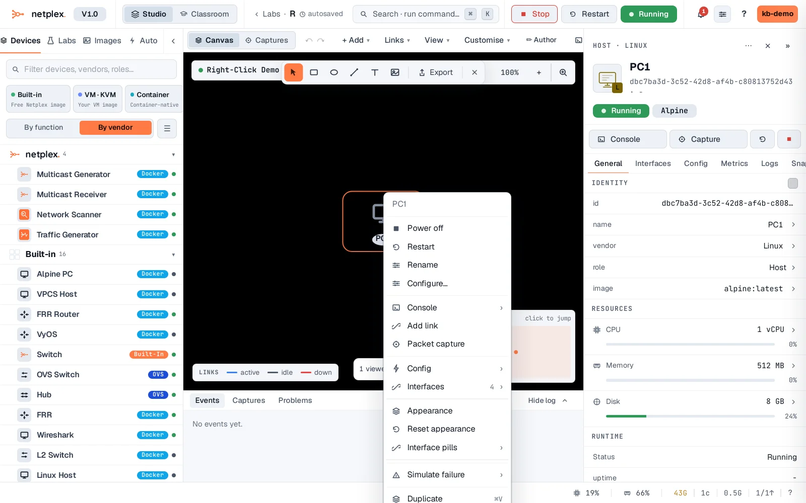 Step 2: The right-click menu