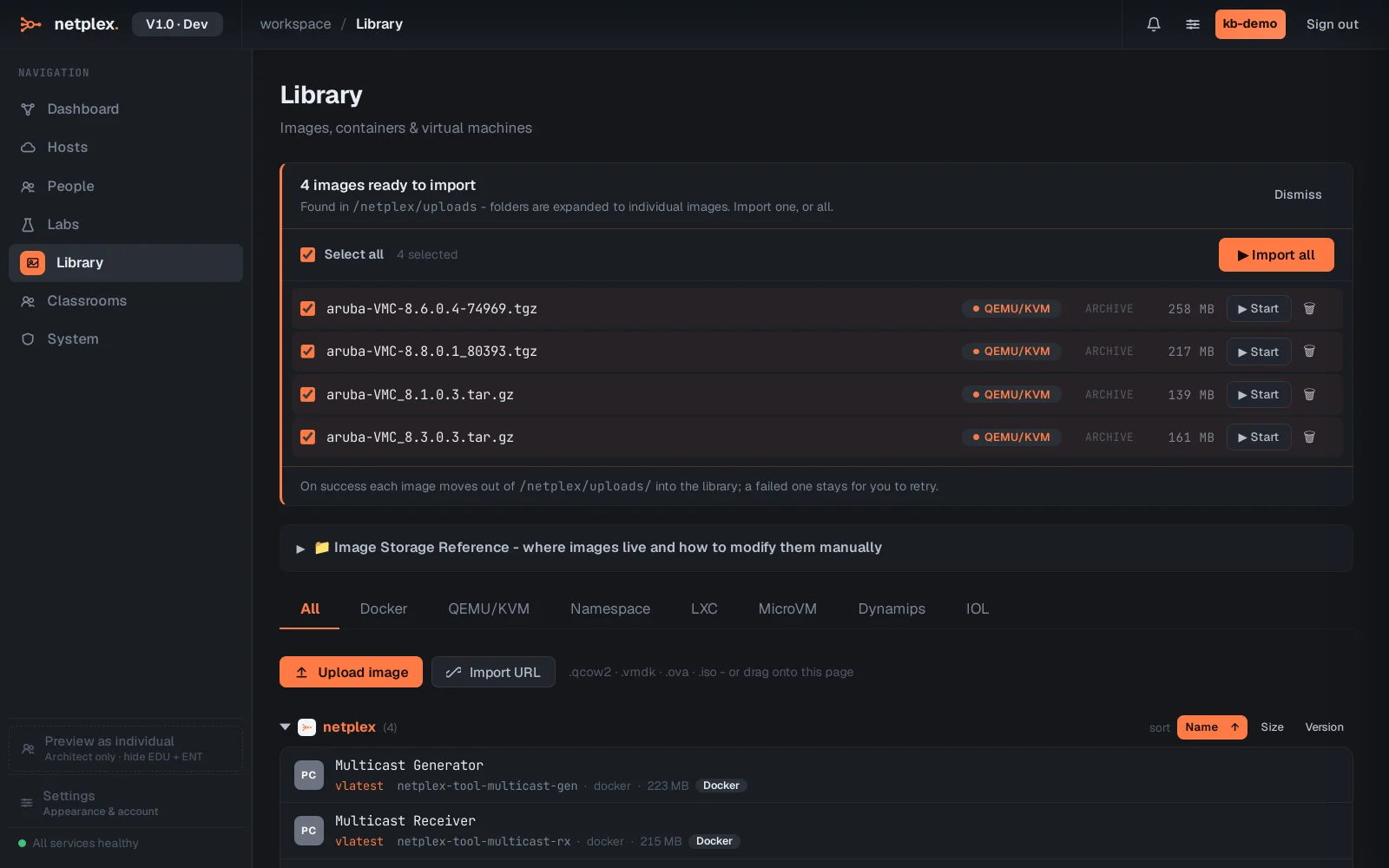 Step 2: Drop files straight into the server uploads folder